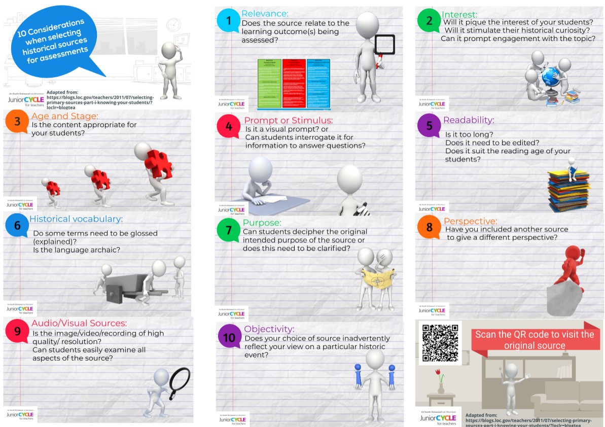 Considerations When Selecting Sources For Assessment Poster