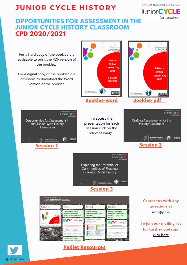 Guide to 2020/21 CPD materials