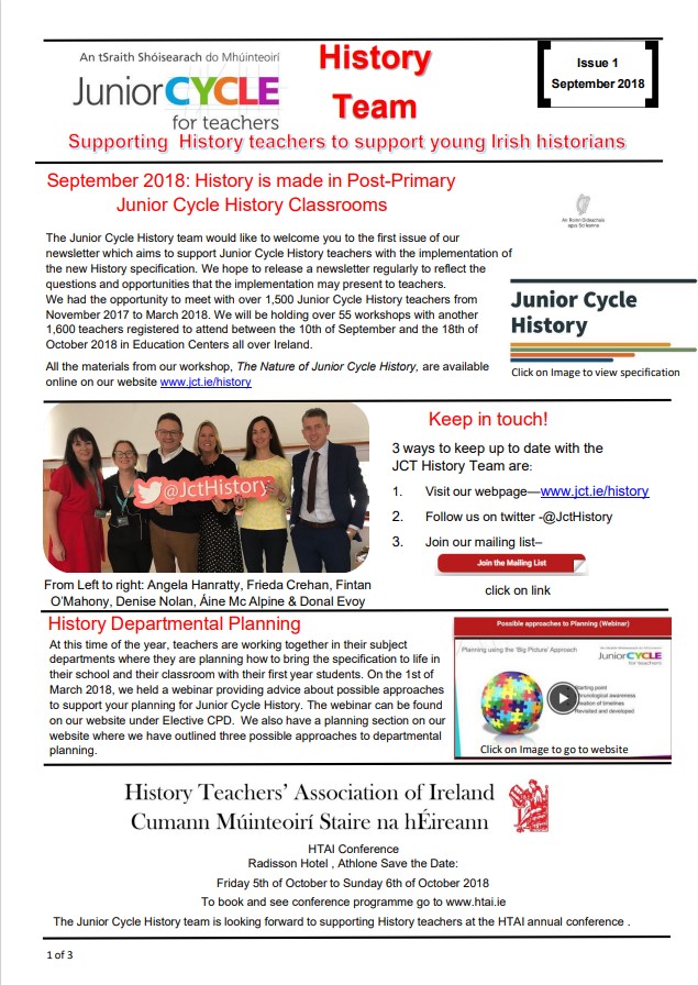 Newsletter September 2018