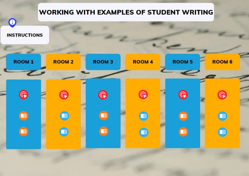 ThingLink of Student Student Writing Samples