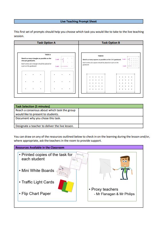 Prompt Sheet