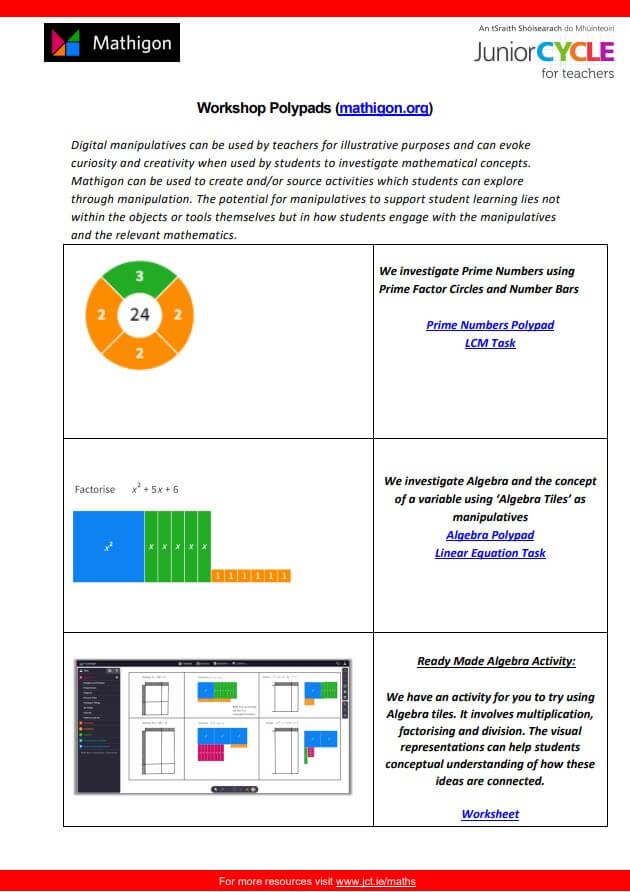 Resource Sheet 1