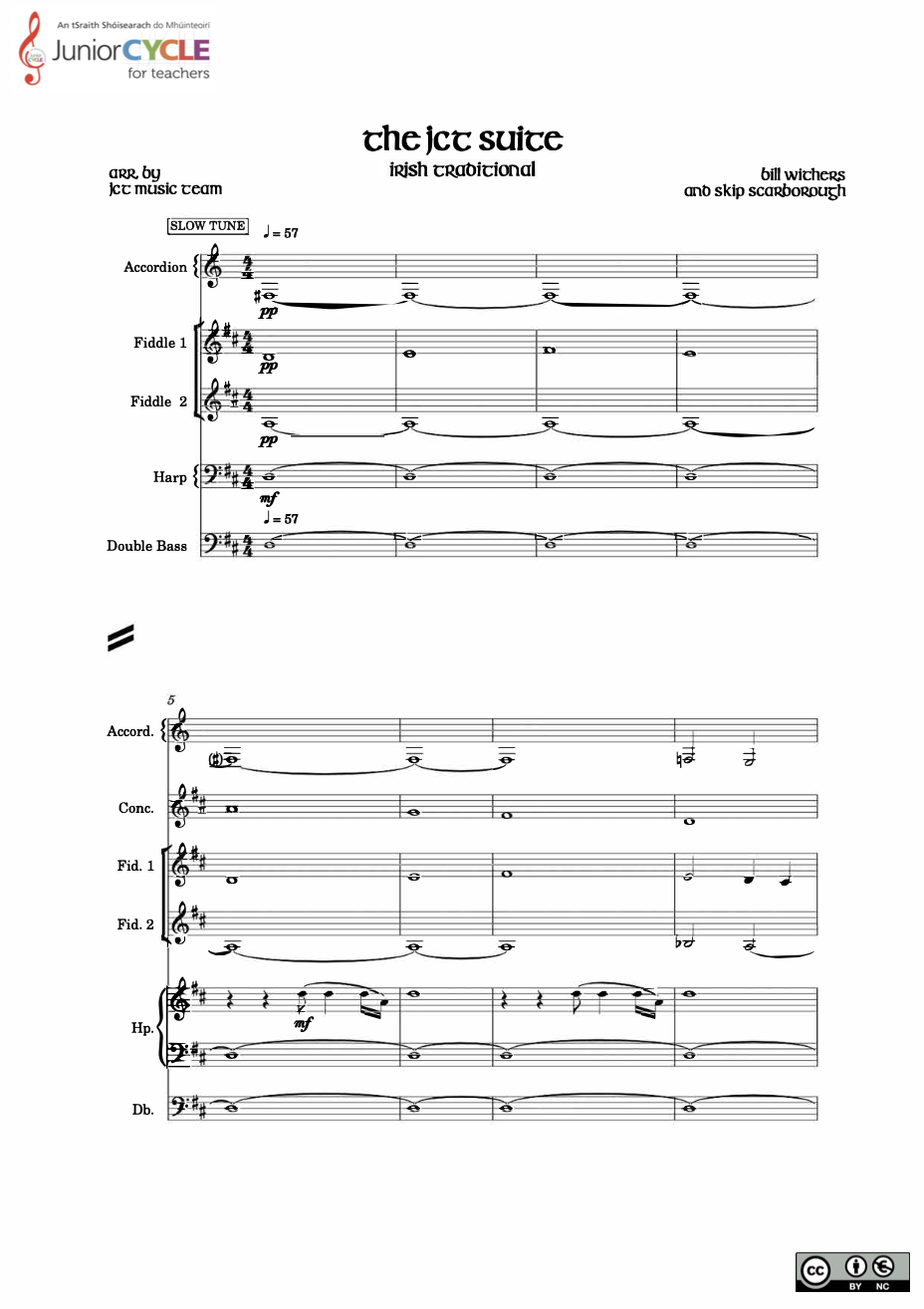 TRAD: Possible 3rd Year Arrangement for Large Ensemble