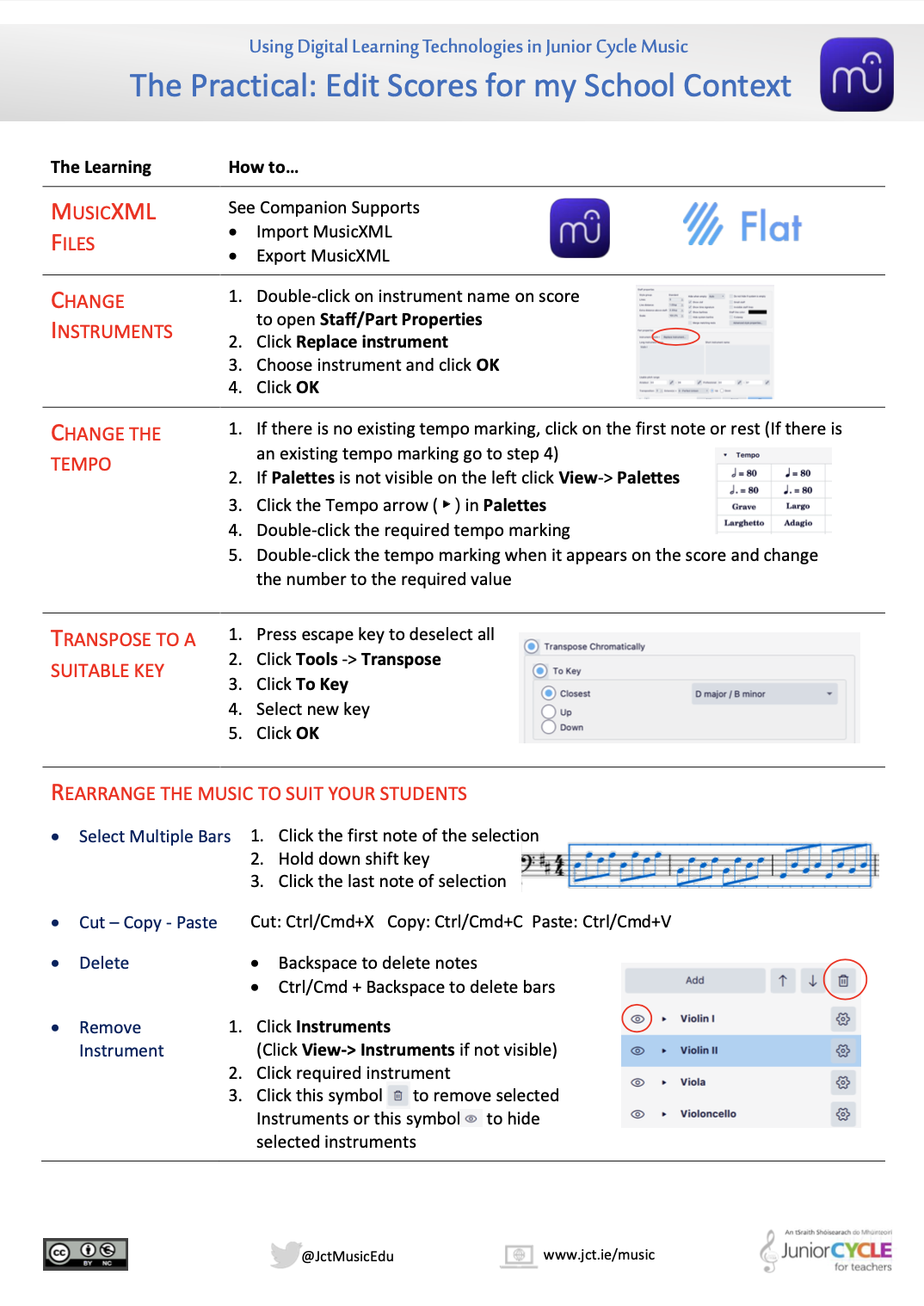 Edit Scores using MUSESCORE 4