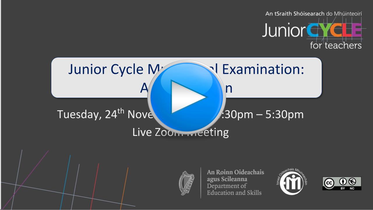 Junior Cycle Music Final Examination: An Exploration