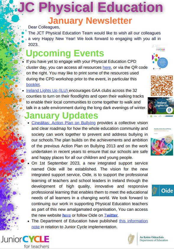 January 2023 Newsletter