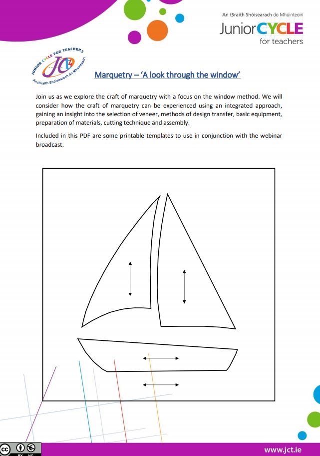 Marquetry- A Look Through the Window Resource Sheet