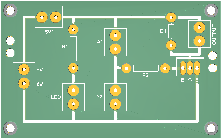 Manufacture files for Sensor PCB