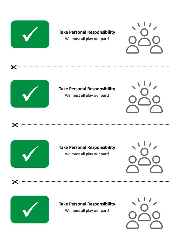 Practical Rooms Infographics Reference Cards