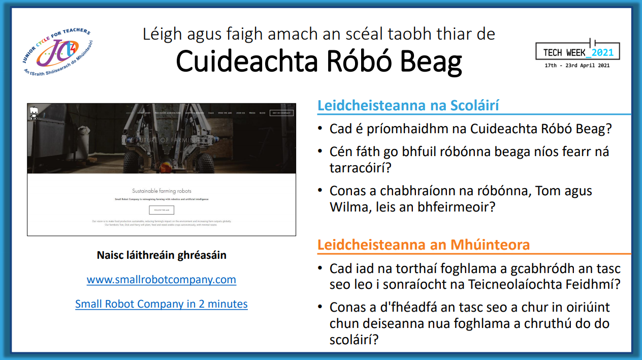 Cuideachta Róbó Beag