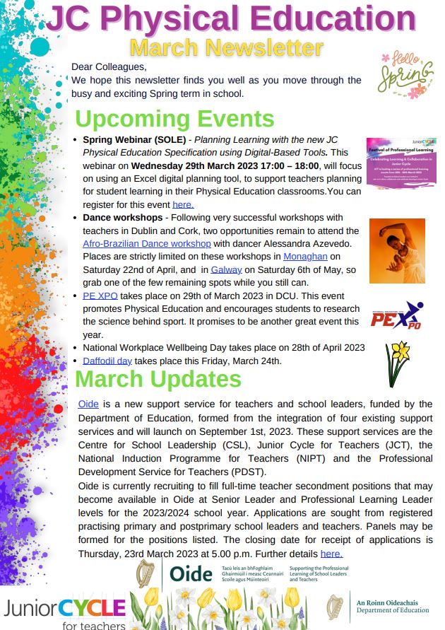 March 2023 Newsletter