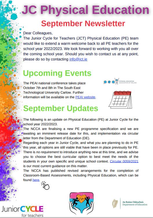 September Newsletter